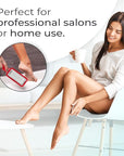 Microplane Colossal Foot File, Red and Black - The Original Stainless-Steel Foot Scraper, Dead Skin/Callus Remover for Feet, Foot Scrubber, Pedicure Tools for Salon-Quality Foot Care (2 Piece Set)