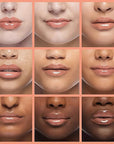 Hydrating Lip Glow Oil, Lip Oil Gloss Transparent Lip 2 OZ