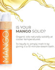 COCOSOLIS MANGO Tanning Accelerator XL - Organic Tanning Oil with Vitamin E & Mango Scent for a Fast Intensive Tan - Tanning Enhancer for a Rich Chocolate Tan (6.76)