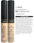 THE SAEM Cover Perfection Tip Concealer, Liquid Multi-Use Natural Beige)