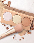 FARMASI- PEACH BITE bronzer- 3 in 1 PALETTE