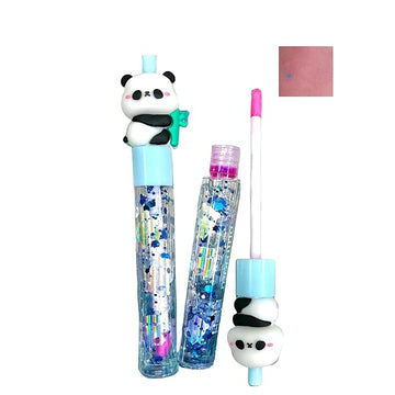 PandaTemperature Change Moisturizer Long Lasting Nutritious Magic Color Change Lip Gloss，For Dry Lip's Moisturizing Hydrating And Nourishing ，Nourishing，Long-Lasting (blue, 1)