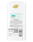 Dove VitaminCare+ Aluminum Free Deodorant Stick Coconut Water & Aloe for 72H Odor Protection Breathable Deodorant for Women 2.6 oz