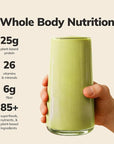 Ka’Chava Whole Body Meal Shake Matcha 2 lb – Vegan Protein Powder with 85+ Superfoods & Greens – Plant-Based Meal Replacement with Probiotics & Digestive Enzymes – Gluten & Dairy Free (15 Servings)