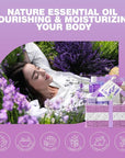 Mother's Day Gift for Mom Spa Gift Baskets for Women Bath lavender gifts spa gift set Basket For Women & Men, Luxury Self Care Home Spa Kit Lavender Bath Gift Basket 20Pcs Bath Gift Set