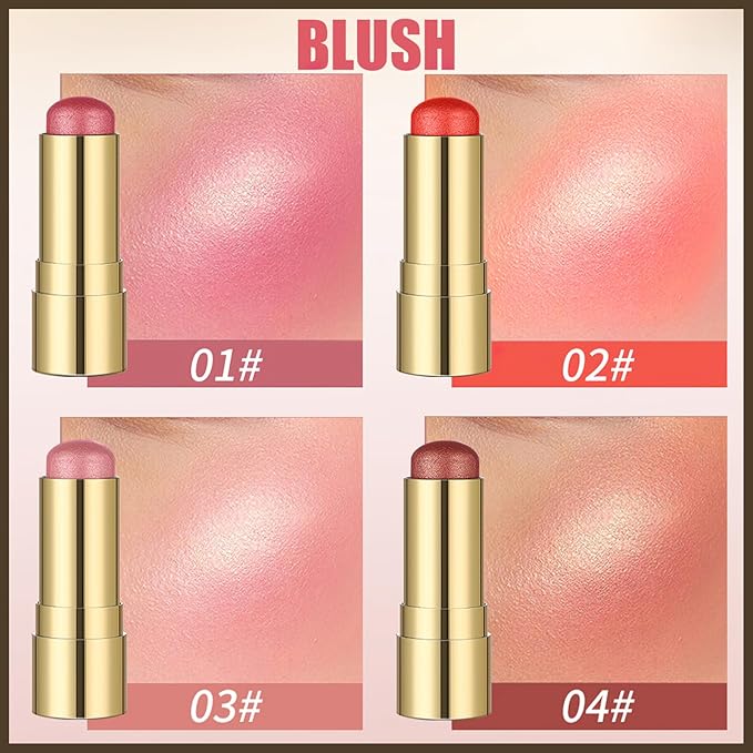 MIELIKKI Cream Highlighter Stick, Contour Stick Makeup, Shades Highlight #01