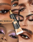 12ML Wheat Eyeshadow Primer, Cream Base For Eyeshadow Concealer (03)