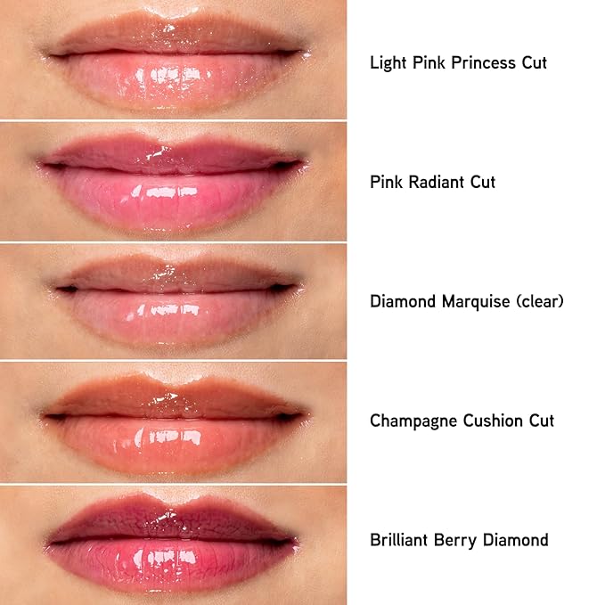 Physicians Formula Mineral Wear Diamond Lip Plumper Gloss, Dermatologist Tested, Champagne Cushion Cut