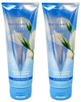 Bath and Body Works Sea Island Shore Ultra Shea Body Cream 8 Oz. 2 Set