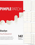 Large Acne Pimple Patches for Face, 6 Sizes 142 Counts Big Hydrocolloid Bandages for Body, Forehead, Chin, Nose, Neck & Chest(Round, Oval, Moon, Square)