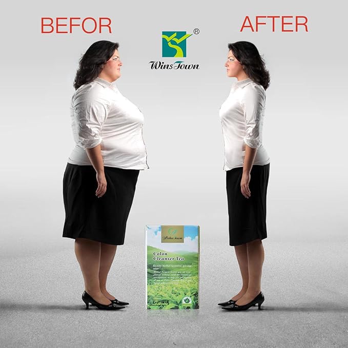 Colon Cleanser Tea, Herbal Laxative Tea, Relieve Constipation and Body Detox, Supports Healthy Gut and Digestion, 20 Tea Bags