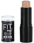 Maybelline Fit Me Shine-Free + Balance Foundation Stick, Multi-Use Face Makeup and Contour Stick For Natural, Matte Coverage, Buff Beige, 1 Count