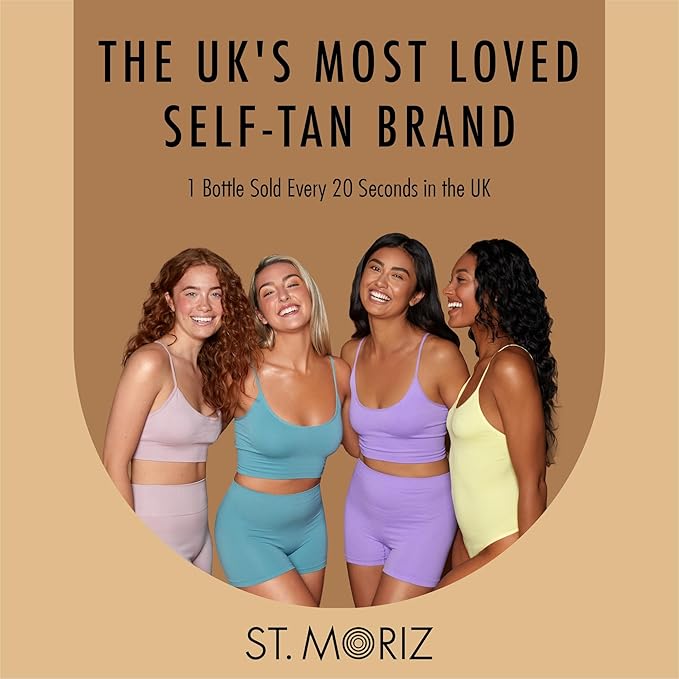 St Moriz Advanced Miracle Glow Face Tanner Serum - Hydrating Self Tan Face Serum, 30ml - With Q10 & Hyaluronic Acid - Natural Sunless Radiant Glow & Gradual Face Self Tanner - Dermatologically Tested