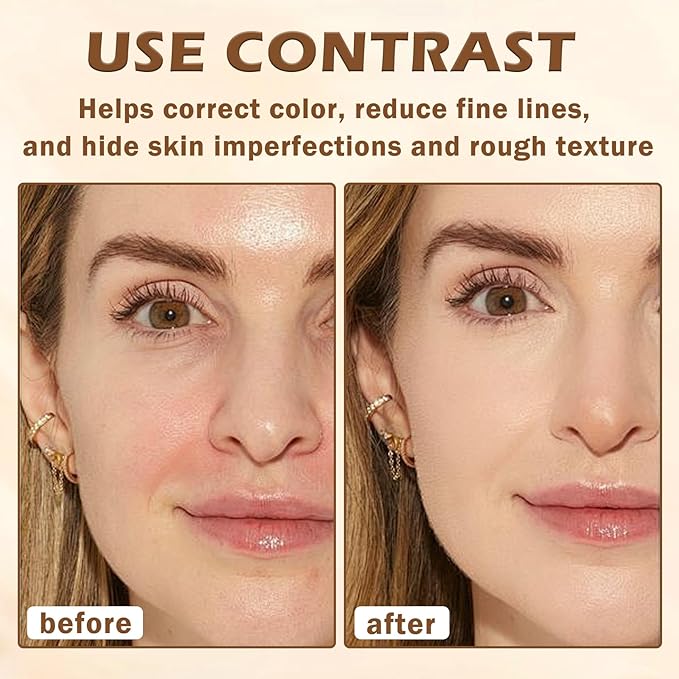 AIUEO Magic Minerals Airbrush Foundation Silk Smooth Airbrush Spray Foundation Full Coverage Airbrush Flawless Setting Spray Foundation Makeup-Nude