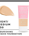 COVERGIRL, Clean Fresh Skin Milk Foundation, Light/Medium, 1 may vary)