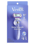Gillette Venus Deluxe Smooth Swirl Women's Razor Handle + 2 Blade Refills