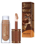 Juvia’s Place Bronzed Liquid Bronzer - Biscotti - Liquid Bronzer for Face with Silky Blendable Texture - Buildable Coverage for Natural Contour & Dimension - Easy-to-Blend, Patch-Proof Formula