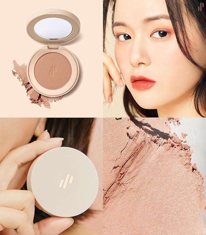 Heart Percent Dote on Mood Glow Blush, Smooth Rose Plush)
