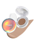 TROIAREUKE Seoul "Bridal" Cushion Foundation(#22, Yellow Beige), Korean Cushion Foundation, K-Beauty, Hydrating, Long-lasting, Lightweight, Natural Finish, Anti-Aging, Moisture, Whitening, SPF 50+