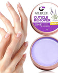 gelike ec Nail Care Cream Organic for Women: Lavender Natural Cuticle Softener Repair Cream for Dry and Splitting Cuticles & Rough and Rigid Skin