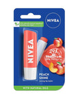 Nivea Lip Balm - Fruity Shine PEACH -Pack of 1
