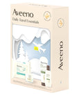 Aveeno Daily Travel Essentials Gift Set with Daily Moisturizing Lotion, Daily Moisturizing Body Wash, Calm + Restore Makeup Removing Wipes, & Calm + Restore Oat Gel Moisturizer, 4 items