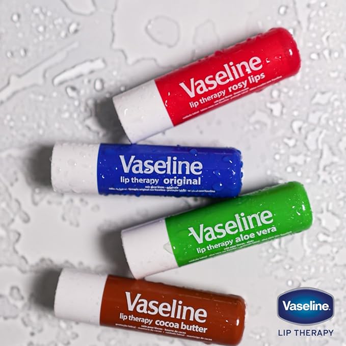 Vaseline Lip Therapy Original, Fast-Acting Lip Oz
