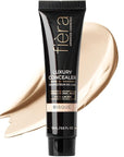 Fièra Luxury Concealer & Foundation with Anti-Aging Ingredients - Full Coverage for Dark Circles, Wrinkles, Fine Lines, and Spots, All-Day Wear For Mature Skin - Bisque, 0.5 FL. OZ. / 15 ML