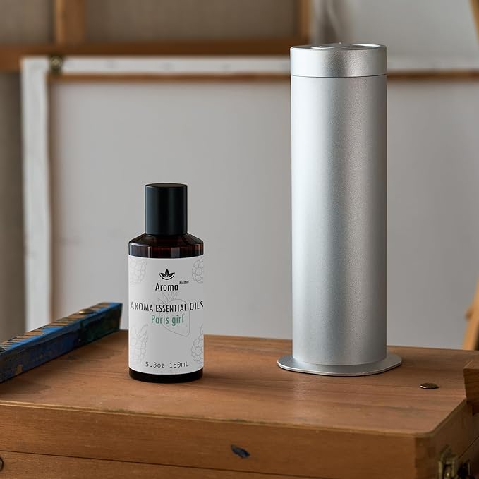 Hotel Scent Diffuser Oil - Paris Girl - Aroma Essential Oil Blends for Aromatherapy Diffuser Machine, Cedarwood, Elevate Large Room with Air Fresheners - 5.3fl oz