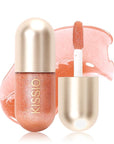 KISSIO Lip Plumper,Color Lip Plumper Gloss,Lip