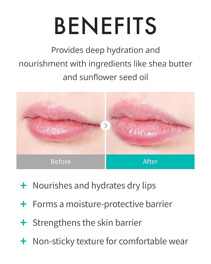 REJURAN® Calming Lip Balm, c-PDRN® – Deep Moisturizing & Soothing Care for Dry, Chapped Lips with Shea Butter & Jojoba Ester, Non-Sticky Formula. Gentle on All Skin Types, Korean Lip Care. (3.7g)