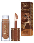 Juvia’s Place Bronzed Liquid Bronzer - Warm Pecan - Liquid Bronzer for Face w/Silky Blendable Texture - Buildable Coverage for Natural Contour & Dimension - Easy-to-Blend Patch-Proof Formula