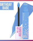 MAYBELLINE New York Super Stay Matte Ink Liquid Lipstick, Transfer-Proof, Long-Lasting, Limited-Edition Birthday-Cake-Scented Shades, Birthday Babe, 0.17 fl oz