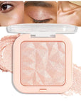 evpct Nude Pink Face Highlighter Makeup Shimmer Glitter