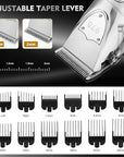 Suttik Professional Hair Clippers Set for Men, Electric Foil Shavers for Men, Barber Kit Clipper and Trimmer Set with Travel Case