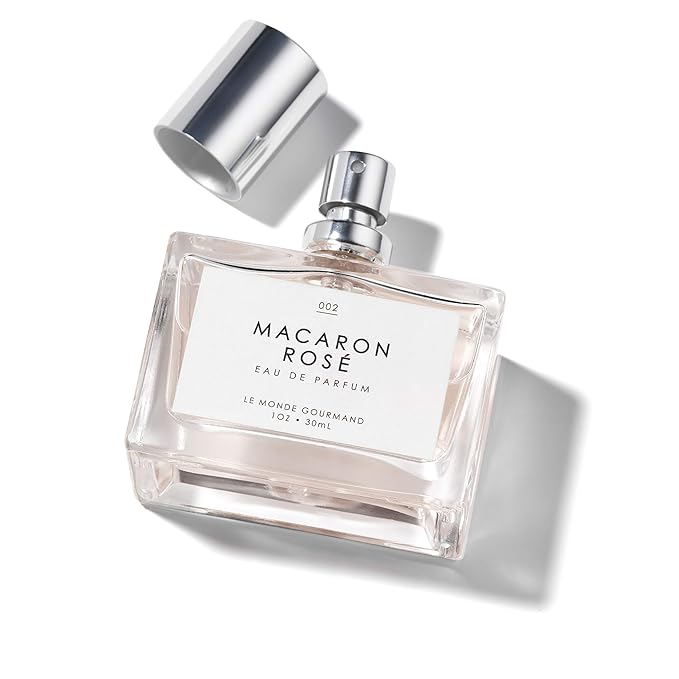 Le Monde Gourmand Macaron Rosé Eau de Parfum - 1 fl oz (30 ml) - Rose, Floral, Sugar Perfume Notes
