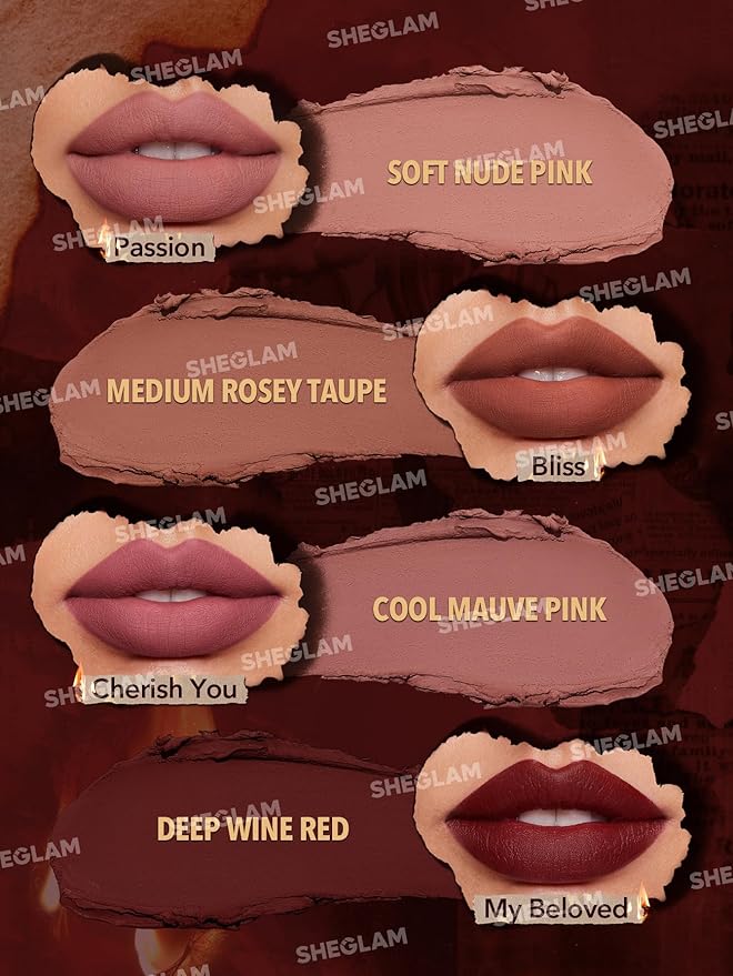 SHEGLAM Ember Rose Collection Valentines Gift