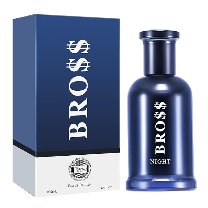 Hybrid & Company Bro$$ Night For Men Pour Homme Eau De Toilette Natural Spray 3.4FL.OZ