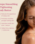 Nakery Skin Toning Body Butter for Women - Firming Body Lotion for Women - Peptide Infused Body Lotion for Crepey & Sagging Skin - Skin Firming Lotion for Neck, Arms & Legs - Cabana Sunset