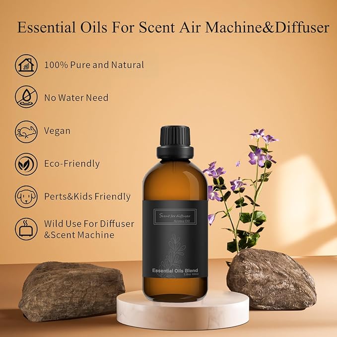 Serenity Meadows 100ML Essential Oil Inspired by Westin Hotel, Hotel Pure Aromatherapy Diffuser Oil with Honeydew, Pear, Apple for Scent Air Machine, Home Luxury & Hotel Scents