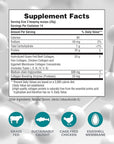 Natures Plus Collagen Peptides, Vanilla - 0.8 lb Powder - Hair, Skin, Nail & Joint Health, Immune System Support - Non-GMO, Gluten Free - 14 Servings