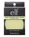 e.l.f. Acne Fighting Putty Primer, Infused with 1.8% Salicylic Acid, Helps Prevents Future Breakouts & Helps Reduce Redness, Minimizes Appearance of Pores, Preps & Primes Skin, 0.74 Oz (21g)