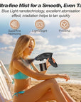 Spray Tan Machine, Spray Tan Gun, Even Spraying, Portable and Cordless Spray Tan Gun, Long Battery Time, One-touch Operation, At Home Spray Tan Machine/For Swimming Tanner Travel Beach Salon DIY Tan
