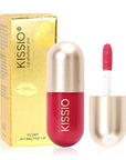 KISSIO Lip Plumper,Color Lip Plumper Gloss,Lip