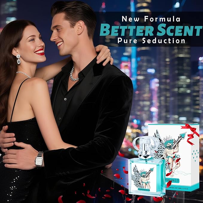 Original Hypnosis 2.0 Pheromone for Men - Upgraded Long Lasting Infused EDP Cologne Fragrance Spray - Real Pheromone Perfume Enhance Attraction Gift 50ml