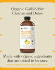 Complete Natural Gallbladder Complete - Liquid Supplement for Gallbladder Support, Liver Cleanse, and Digestive Health with Apple Cider Vinegar, Turmeric, Beet, Digestive Enzymes, Milk Thistle - 16oz