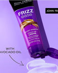John Frieda Frizz Ease Secret Weapon Touch-Up Crème - Anti-Frizz Styling Cream for Smooth, Frizz-Prone Hair, 4 Oz