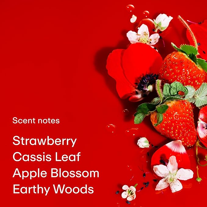PHLUR Strawberry Letter Eau de Parfum - Full Size Perfume Spray - Strawberry Gourmand Fine Fragrance (50mL)
