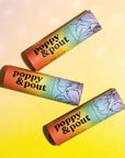 Poppy & Pout Pride Punch Jumbo Lip Balm | All Natural Lip Balms & Moisturizers | Hydrates with Beeswax, Vitamin E, Organic Coconut Oil | Cruelty-Free | Lip Balm in Recyclable Cardboard Tube
