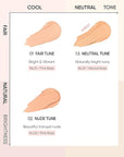 Skin Tune Vegan Cover Cushion Foundation 01 FAIR